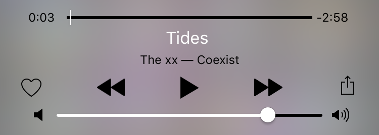 iOS 9 Control Center